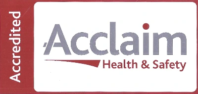 Acclaim Health & Safety accredited logo