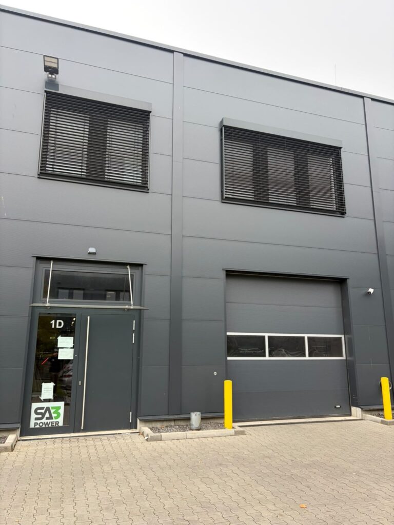 Exterior of an SA3 Power prefabrication facility