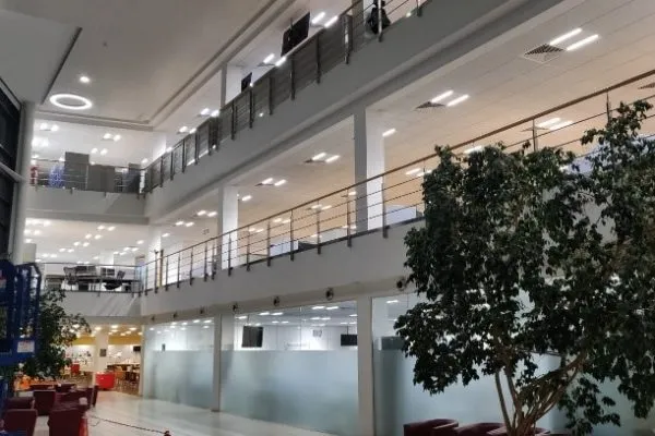 First Data office LED lighting upgrade