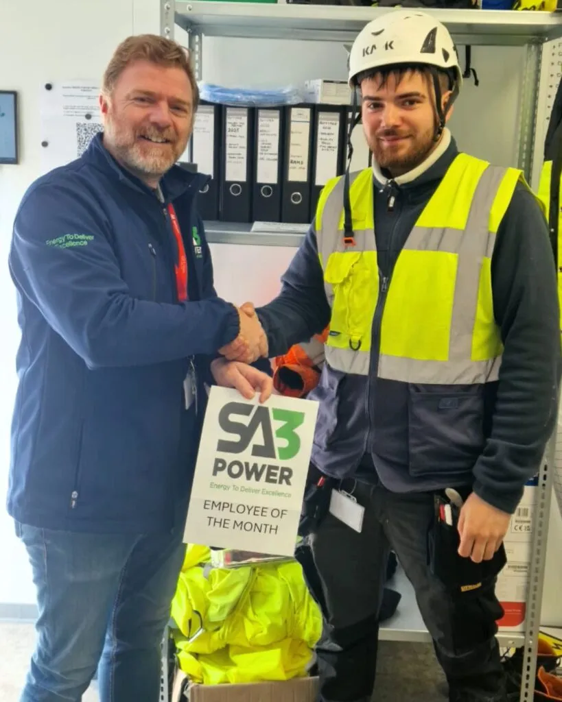 Alin Popescu, SA3 Power Employee of the Month