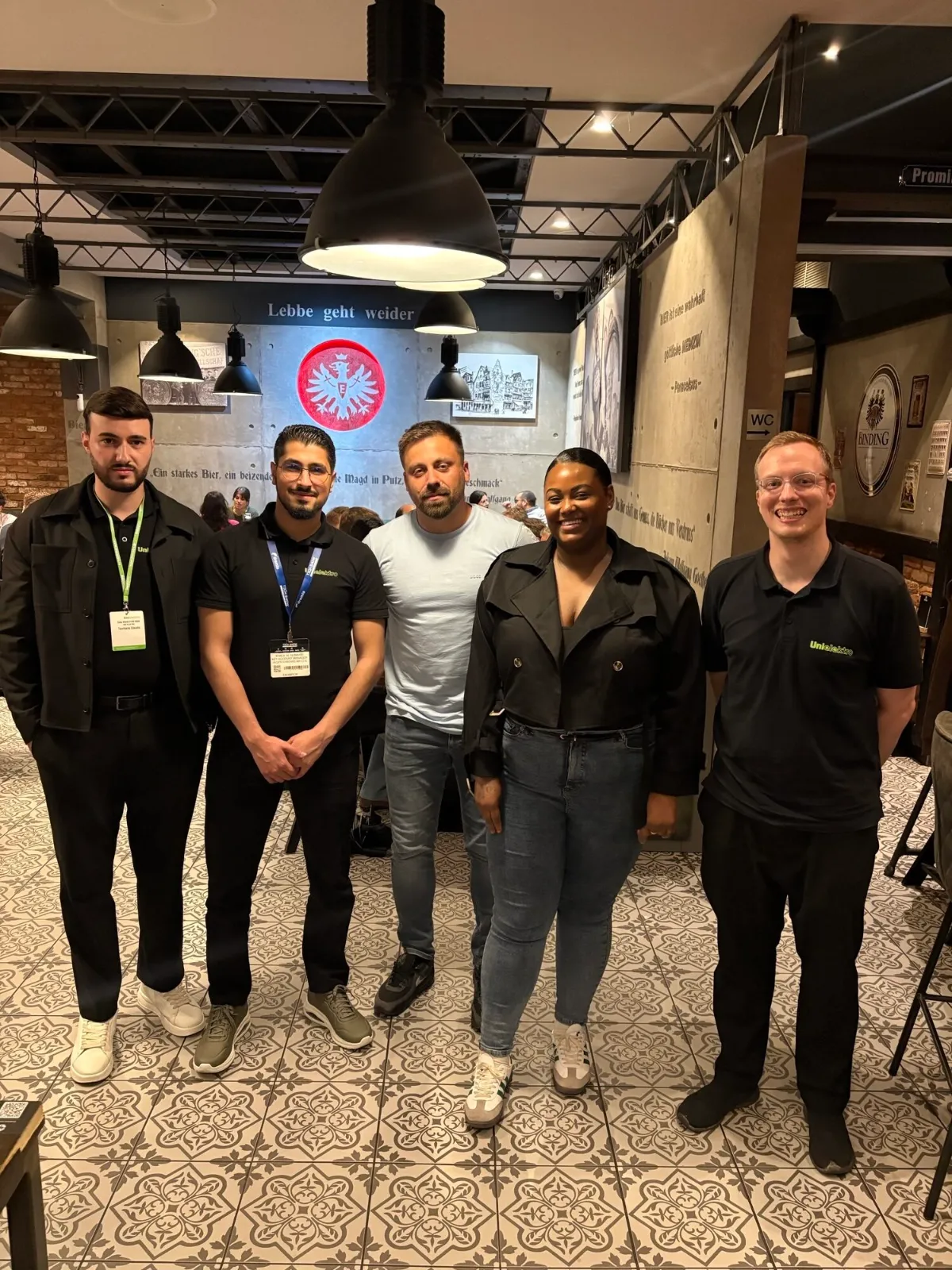 The SA3 POWER team at Data Centre World, Tech Show Frankfurt