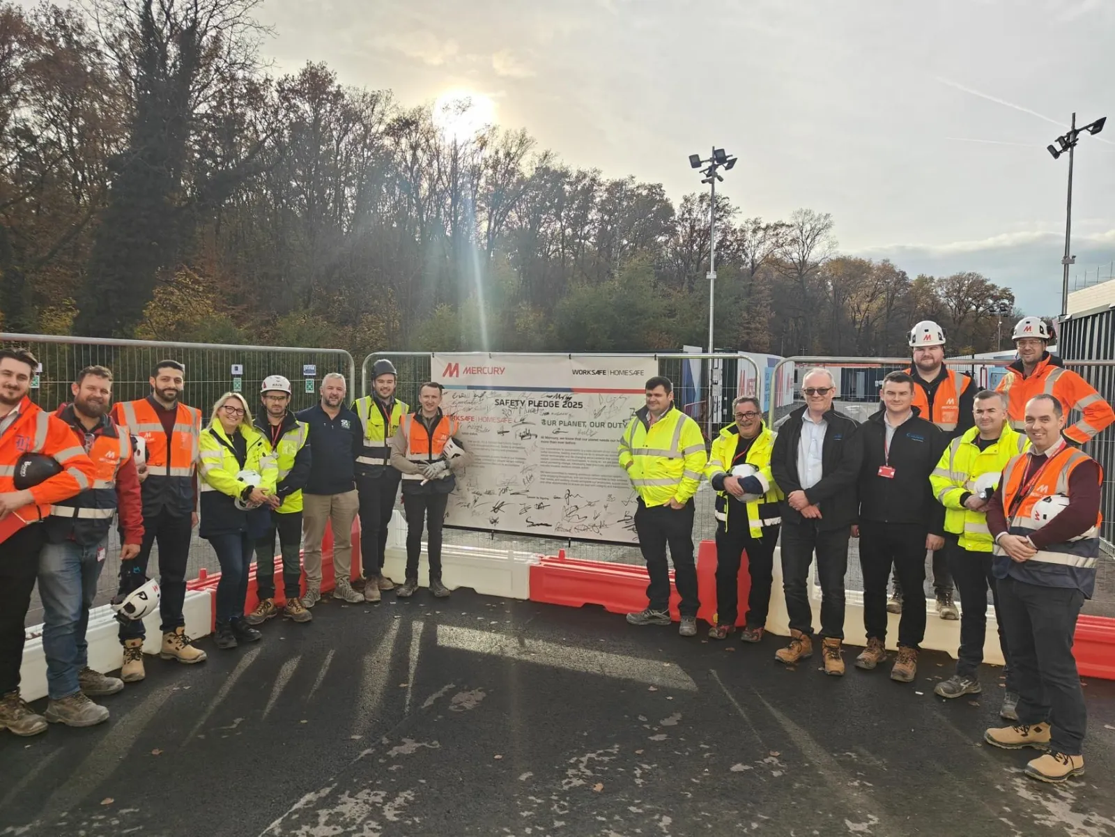 SA3 Power and Mercury Engineering at the November Safety Visit