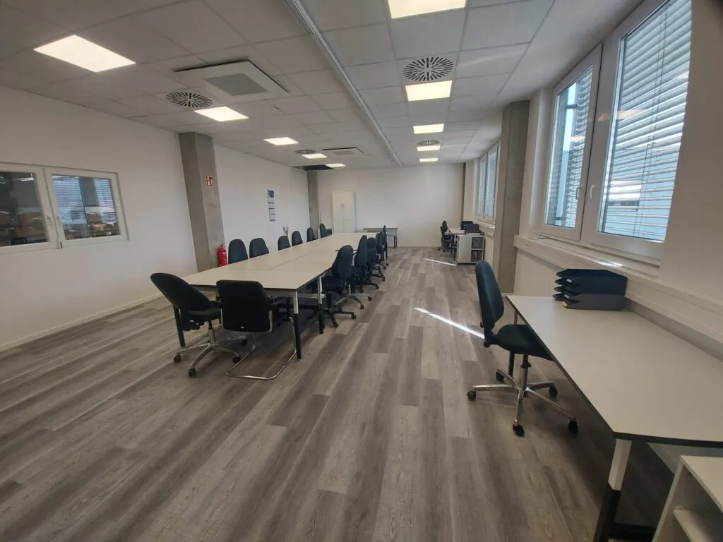 Project office at the SA3 Power Frankfurt facility
